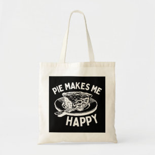 Tote Bag Pie Me Rend Joyeuse Pie Drôle