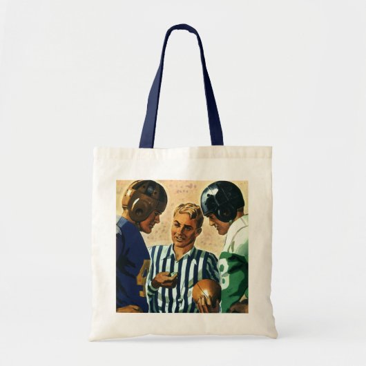 Tote Bag Pièce de monnaie à pile ou face d'arbitre de footb (Devant)