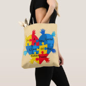 Tote Bag Pièce de puzzle spéciale (De près)