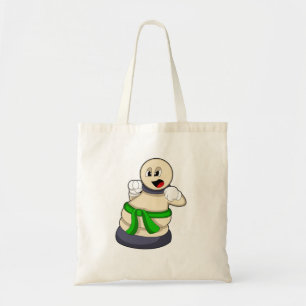 Tote Bag Pièce d'échecs Patrouille aux échecs