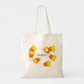 Tote Bag Pièces de maïs de bonbons aléatoires motifs d'Hall (Devant)