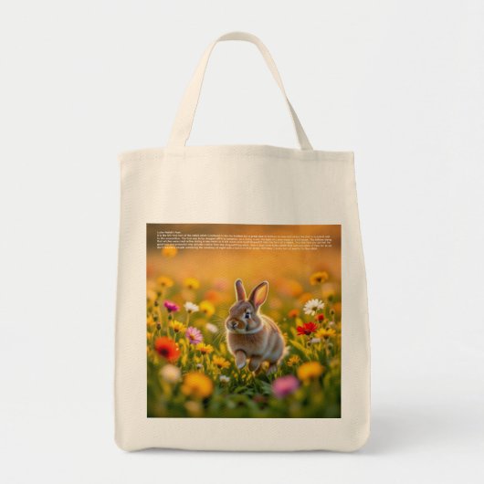 Tote Bag Pied de Lapin Chanceux (Devant)
