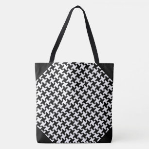 Tote Bag Pied de Poule
