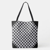 Tote Bag Pied de Poule (Dos)