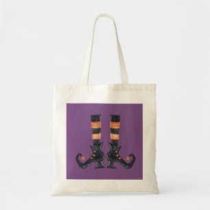 Tote Bag Pieds de sorcière d'Halloween