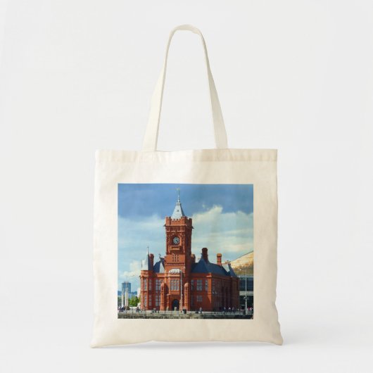 Tote Bag Pierhead Building, Cardiff, Pays de Galles (Devant)