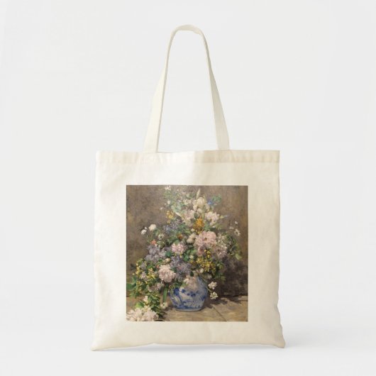 Tote Bag Pierre-Auguste Renoir Bouquet de printemps (Devant)