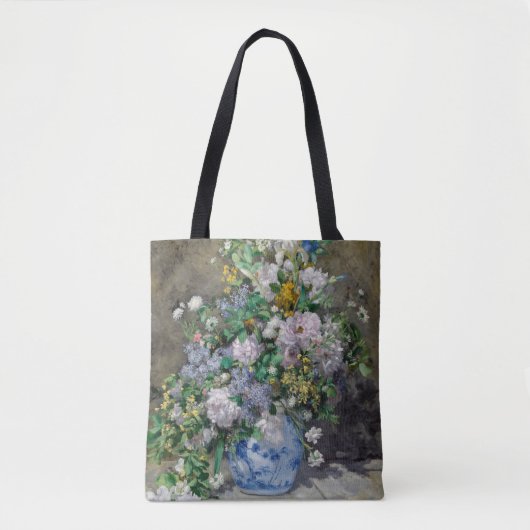 Tote Bag Pierre-Auguste Renoir - Bouquet de printemps (Devant)