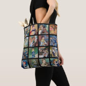 Tote Bag Pierre-Auguste Renoir - Collage de chefs-d'oeuvre (De près)