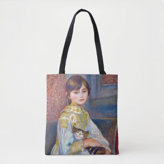 Tote Bag Pierre-Auguste Renoir - Enfant avec chat (Devant)
