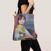 Tote Bag Pierre-Auguste Renoir - Enfant avec chat (De près)