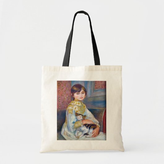 Tote Bag Pierre-Auguste Renoir - Enfant avec chat (Devant)