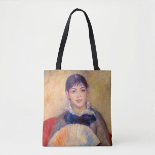 Tote Bag Pierre-Auguste Renoir - Fille avec un ventilateur