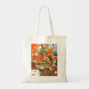Tote Bag Pierre-Auguste Renoir Geraniums Et Chats
