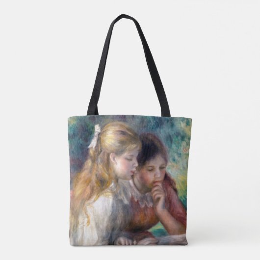 Tote Bag Pierre-Auguste Renoir - Lecture (Dos)