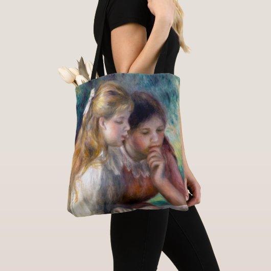 Tote Bag Pierre-Auguste Renoir - Lecture (De près)