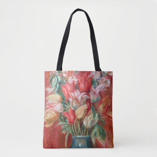 Tote Bag Pierre-Auguste Renoir - Tulip Bouquet (Devant)