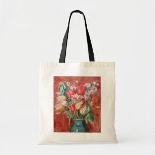 Tote Bag Pierre-Auguste Renoir - Tulip Bouquet