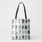 Tote Bag Pierre de rune - Vert (Devant)