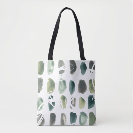 Tote Bag Pierre de rune - Vert (Devant)