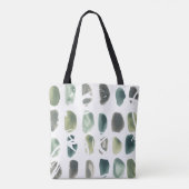 Tote Bag Pierre de rune - Vert (Dos)