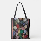 Tote Bag Pierres Gem Colorées (Dos)