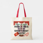 Tote Bag Pies de minces moulées dans la pâte à croûte court (Dos)