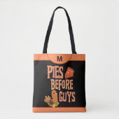 Tote Bag Pies Modernes Avant Les Gars Monogramme Fun Custom (Devant)
