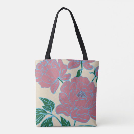 Tote Bag Pies roses (Dos)