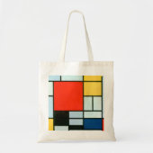 Tote Bag Piet Mondrian Composition (Devant)