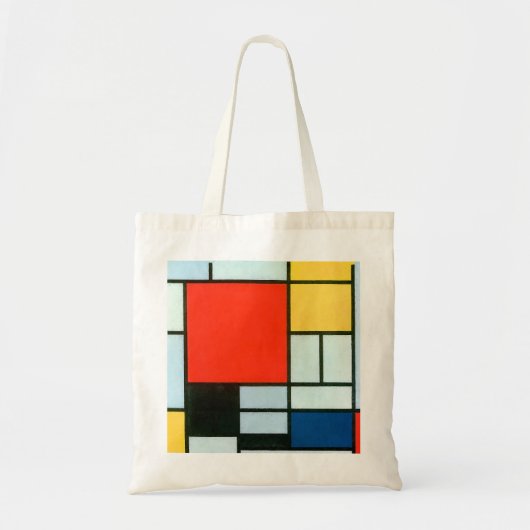 Tote Bag Piet Mondrian Composition (Devant)
