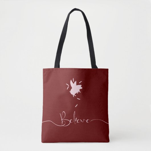 Tote Bag Pig Feathers (Devant)