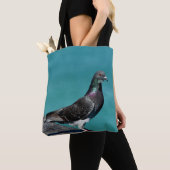 Tote Bag Pigeon biset (De près)