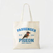 Tote Bag Pigeon de passager d'équipe (Devant)