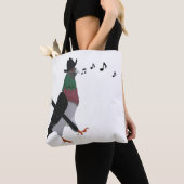 Tote Bag Pigeon en ville drôle (De près)
