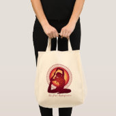 Tote Bag Pigeon Pose (Devant (produit))