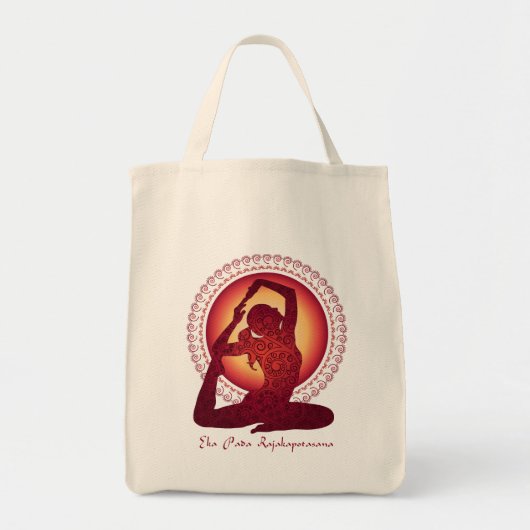 Tote Bag Pigeon Pose (Devant)