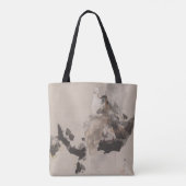 Tote Bag Pigeons dans un arbre par Watanabe Seitei (Dos)