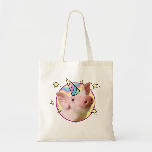 Tote Bag Piglet magique Unicorn (Devant)