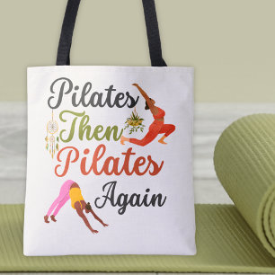 Tote Bag Pilates puis Pilates de nouveau Fitness Yoga Boho