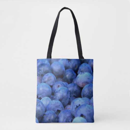 Tote Bag pile de bleuets (Devant)
