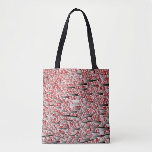 Tote Bag Pile de papiers roulés (Devant)