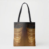 Tote Bag Piles de pièces d'or (Devant)