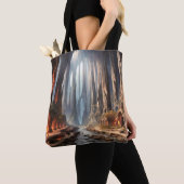 Tote Bag Piliers et personnes (De près)