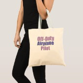 Tote Bag pilote d'avion (Devant (produit))