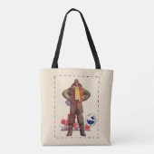Tote Bag Pilote de par avion (Dos)
