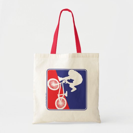 Tote Bag Pilote de vélo BMX (Devant)