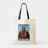 Tote Bag Pilotes d'aviation afro-américains de 2ÈME GUERRE (Dos)