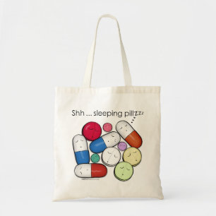 Tote Bag Pilules de sommeil-médicaments