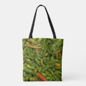 Tote Bag Piments à vendre au marché (Dos)